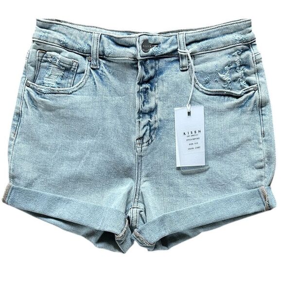 Risen Jeans Pants - NEW Risen High Rise Girlfriend Jean Shorts